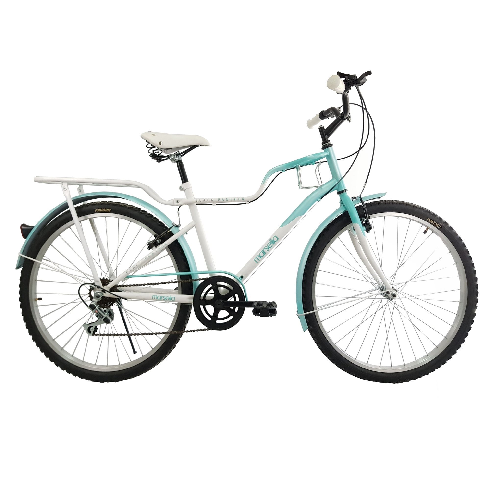 Bicicleta Black Panther Marsella Verde Rodada 26' $3,249