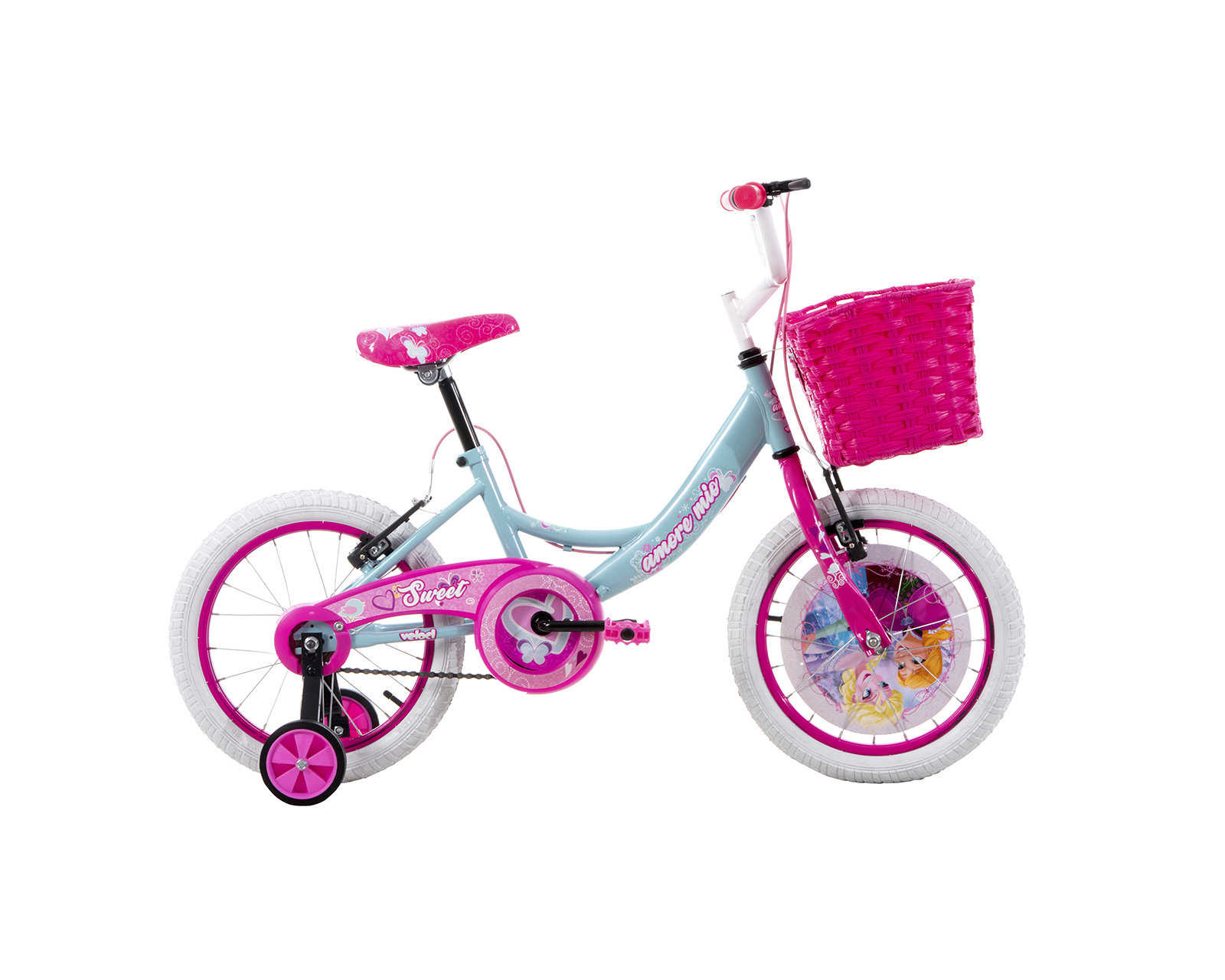 Foto 2 pulgar | Bicicleta Infantil Veloci Amore Mio R16 Azul