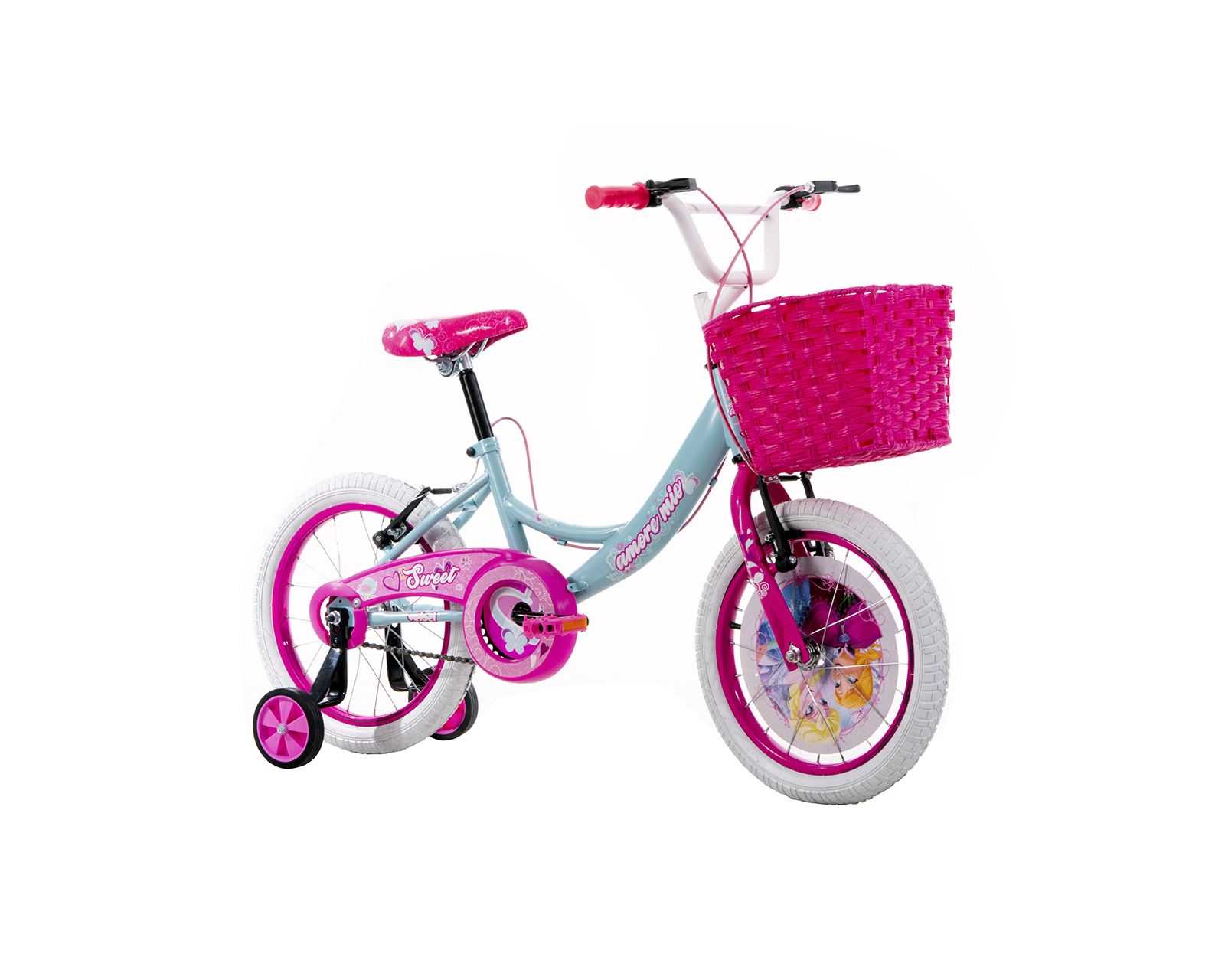 Foto 3 pulgar | Bicicleta Infantil Veloci Amore Mio R16 Azul