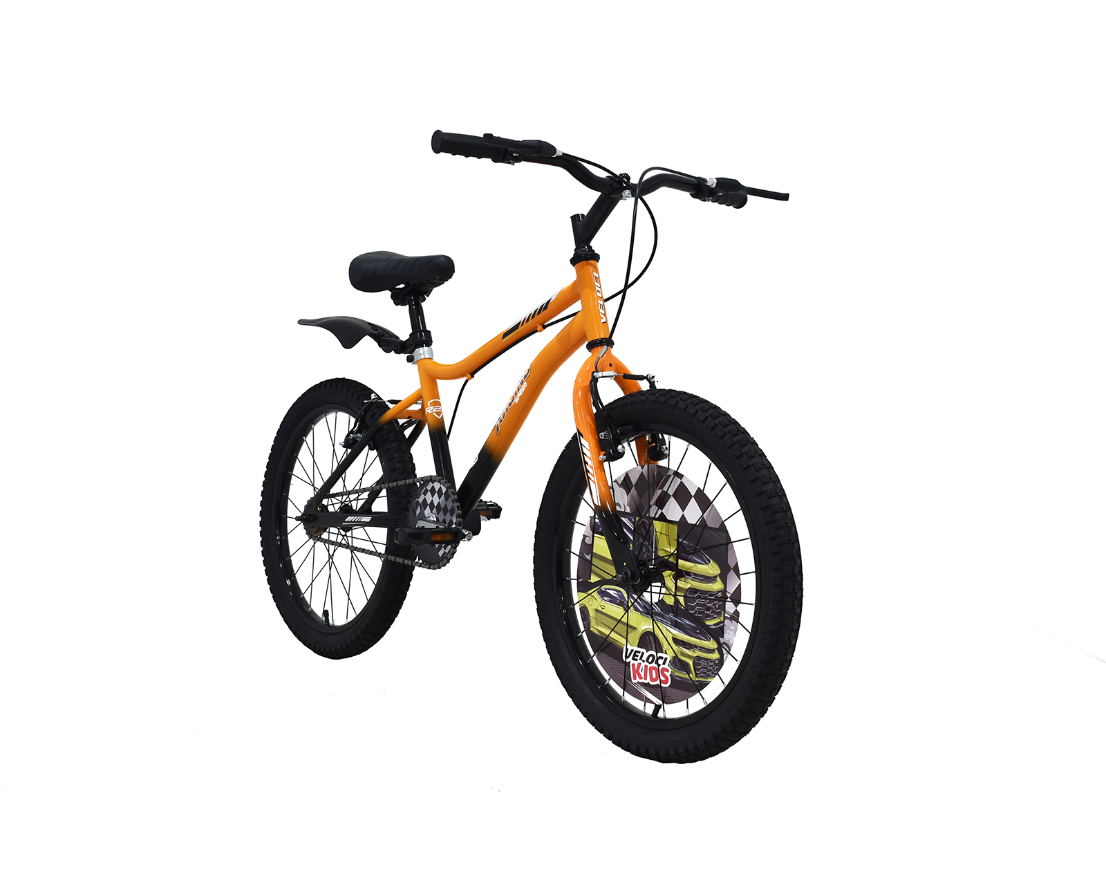 Foto 3 pulgar | Bicicleta Veloci Racing Rodada 20 Naranja