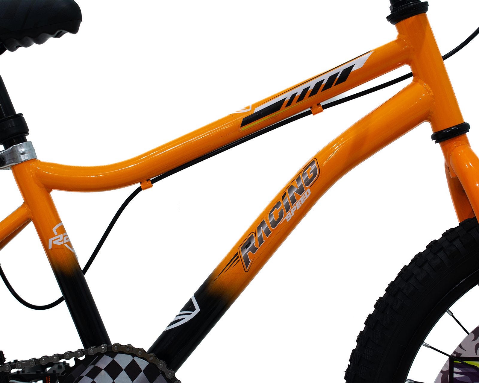 Foto 6 pulgar | Bicicleta Veloci Racing Rodada 20 Naranja