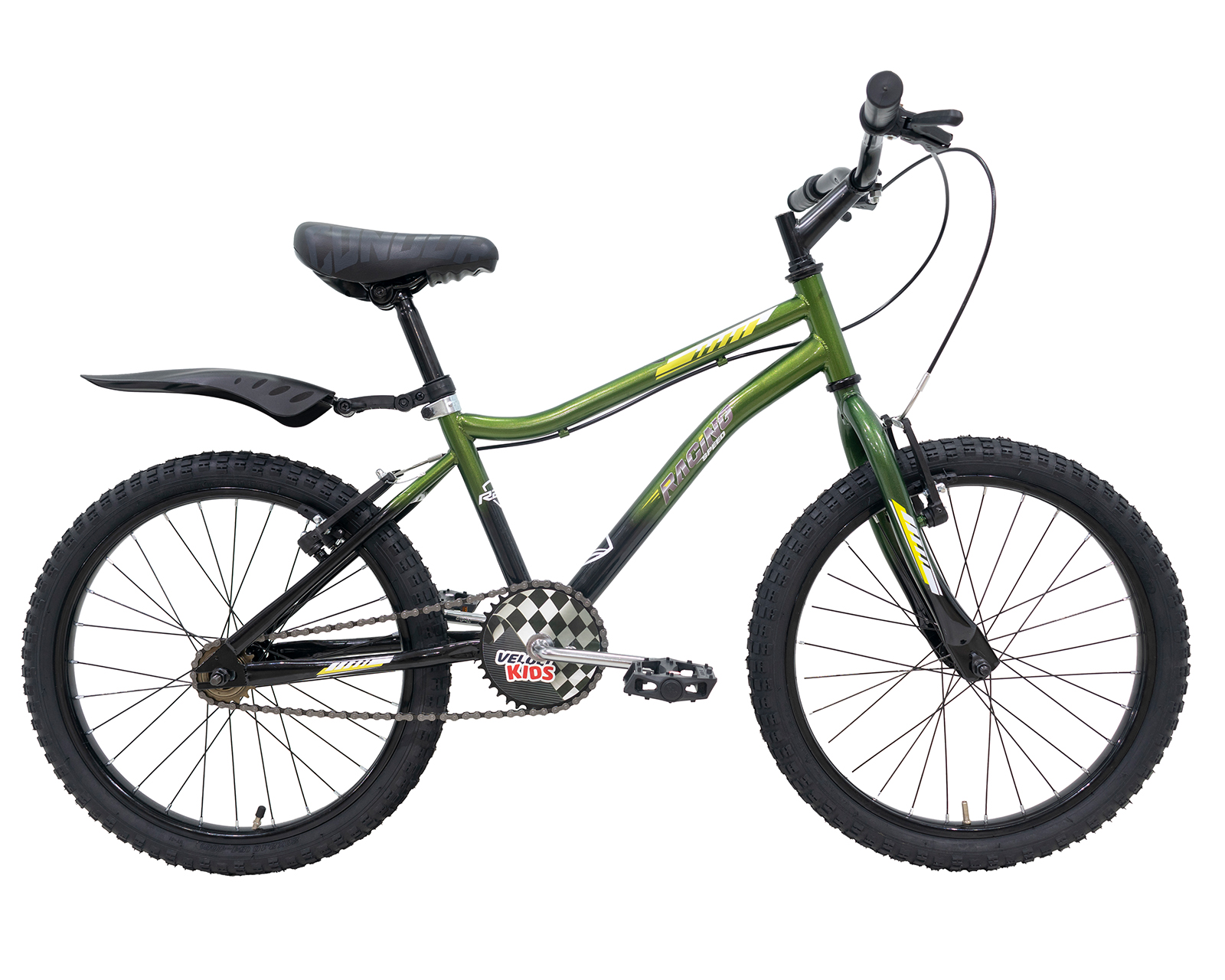 Bicicleta Veloci Racing Rodada 20 Verde