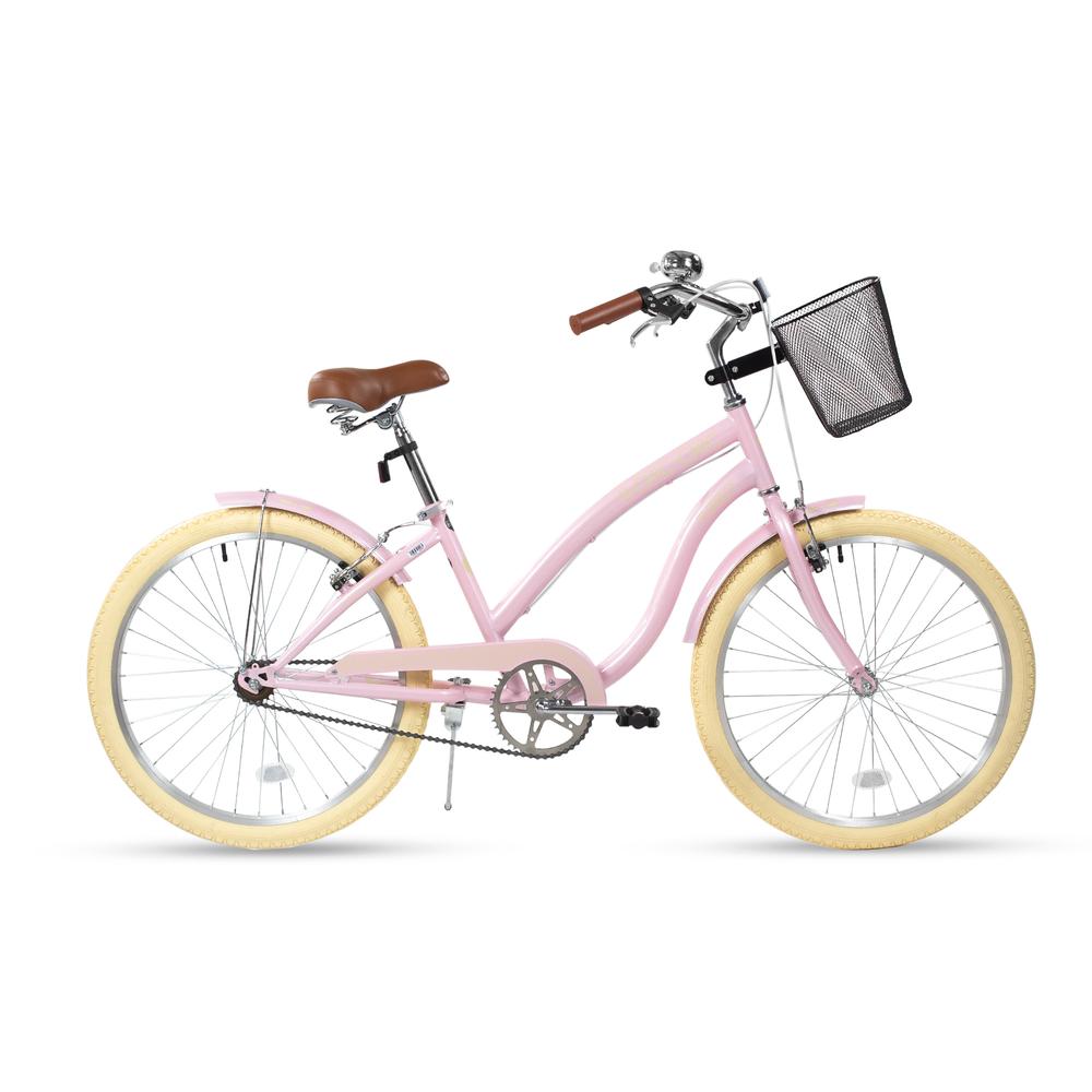 Foto 3 pulgar | Bicicleta Urbana  Retro Para Mujer Turbo Chic Chic R24 Rosa