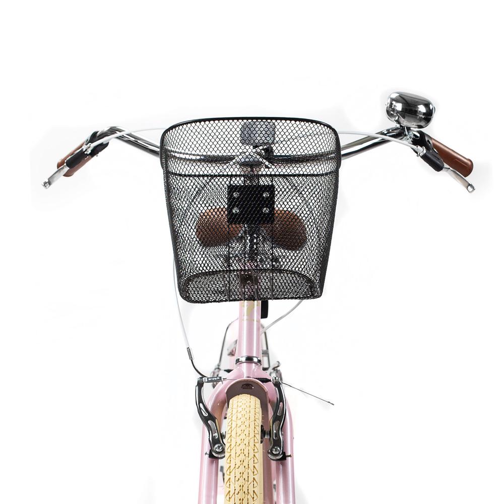 Foto 6 | Bicicleta Urbana  Retro Para Mujer Turbo Chic Chic R24 Rosa