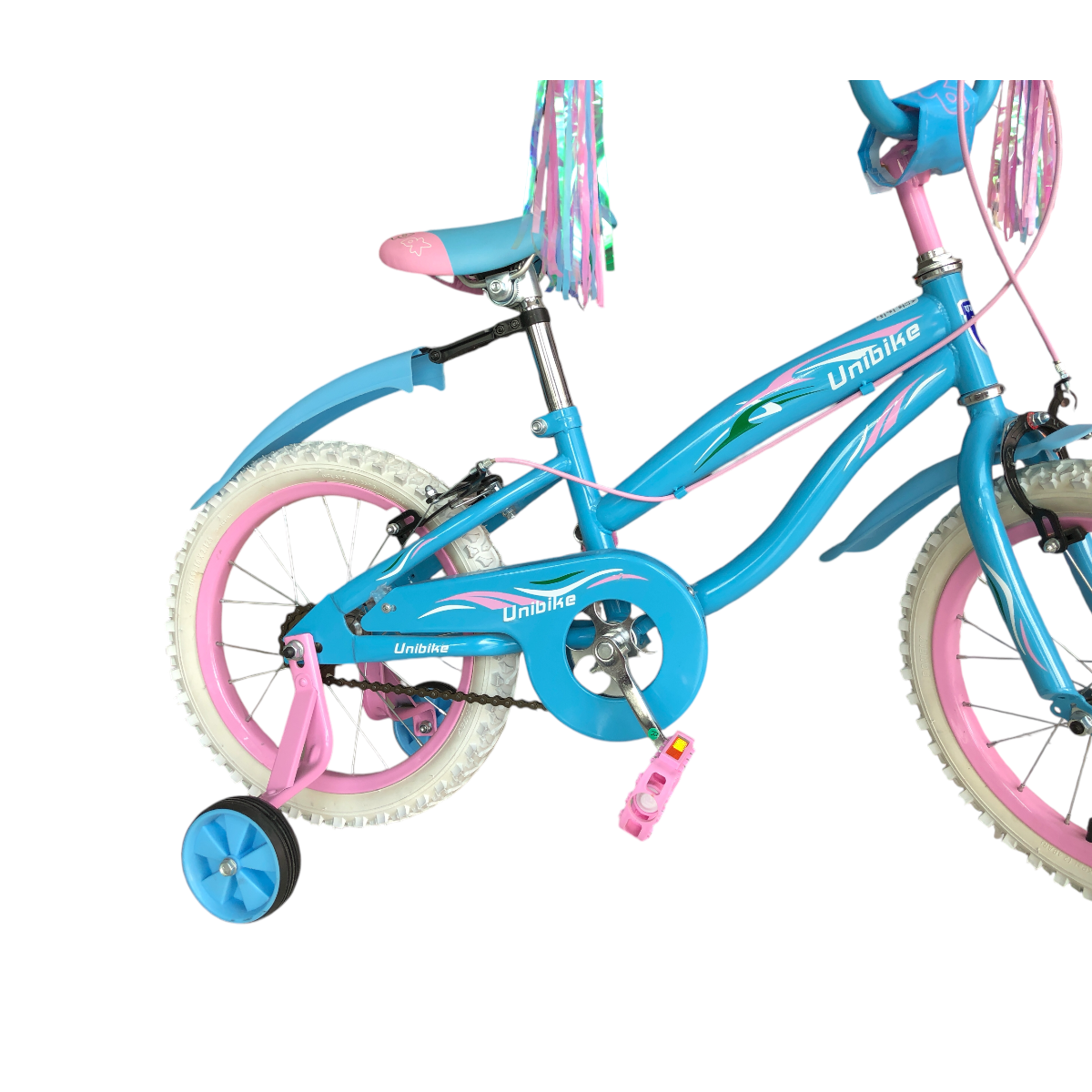 Foto 2 | Bicicleta Rodada 16 Para Niña Azul/rosa