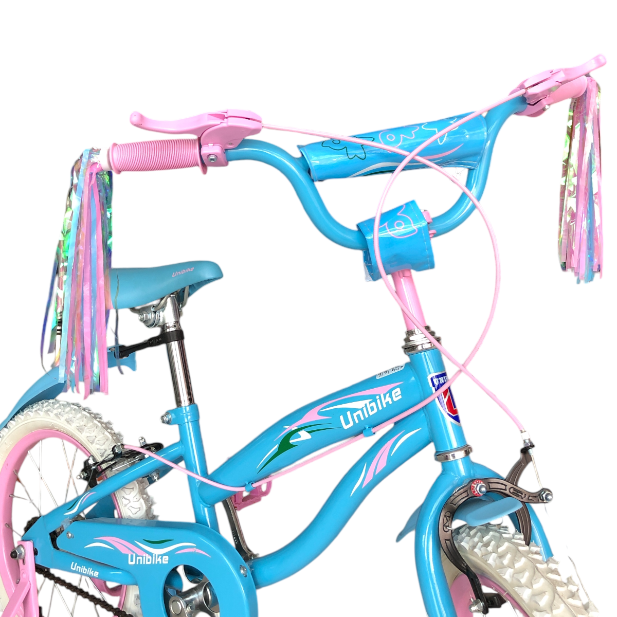 Foto 4 pulgar | Bicicleta Rodada 16 Para Niña Azul/rosa