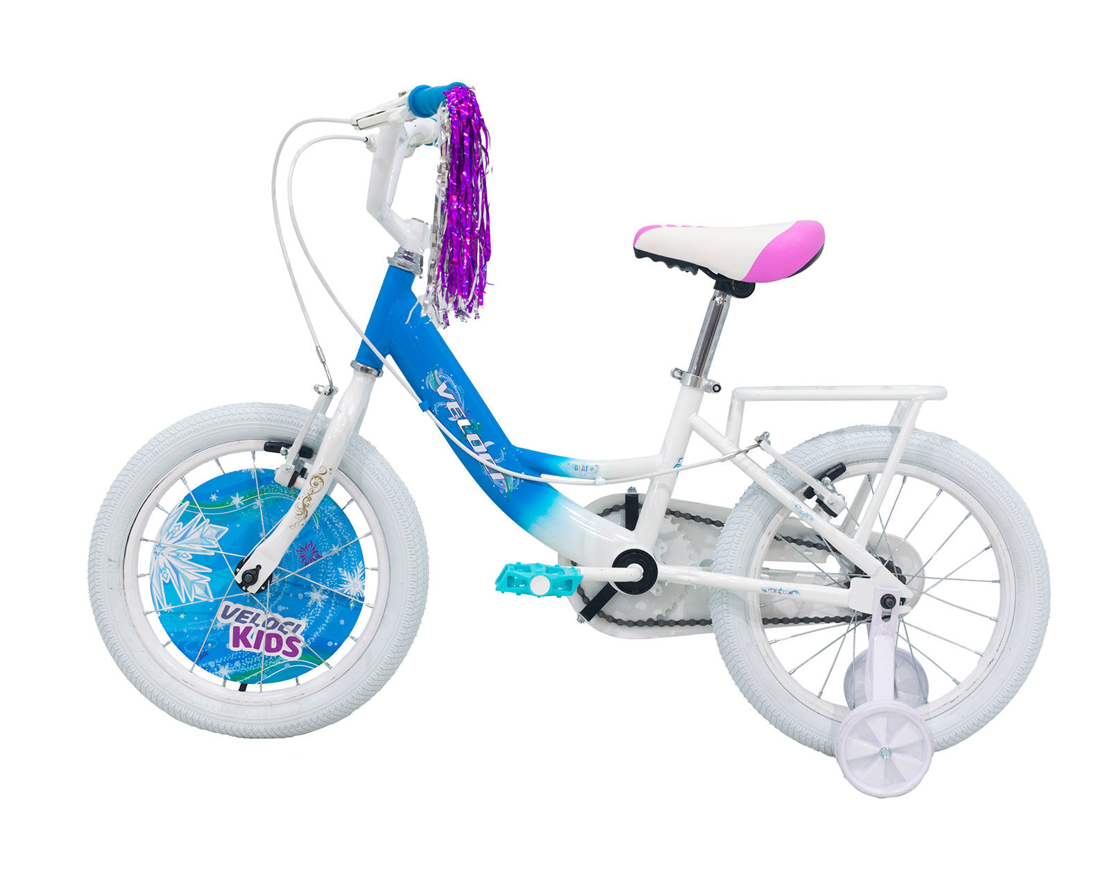 Foto 8 | Bicicleta Veloci Heart Beat Rodada 16 Azul