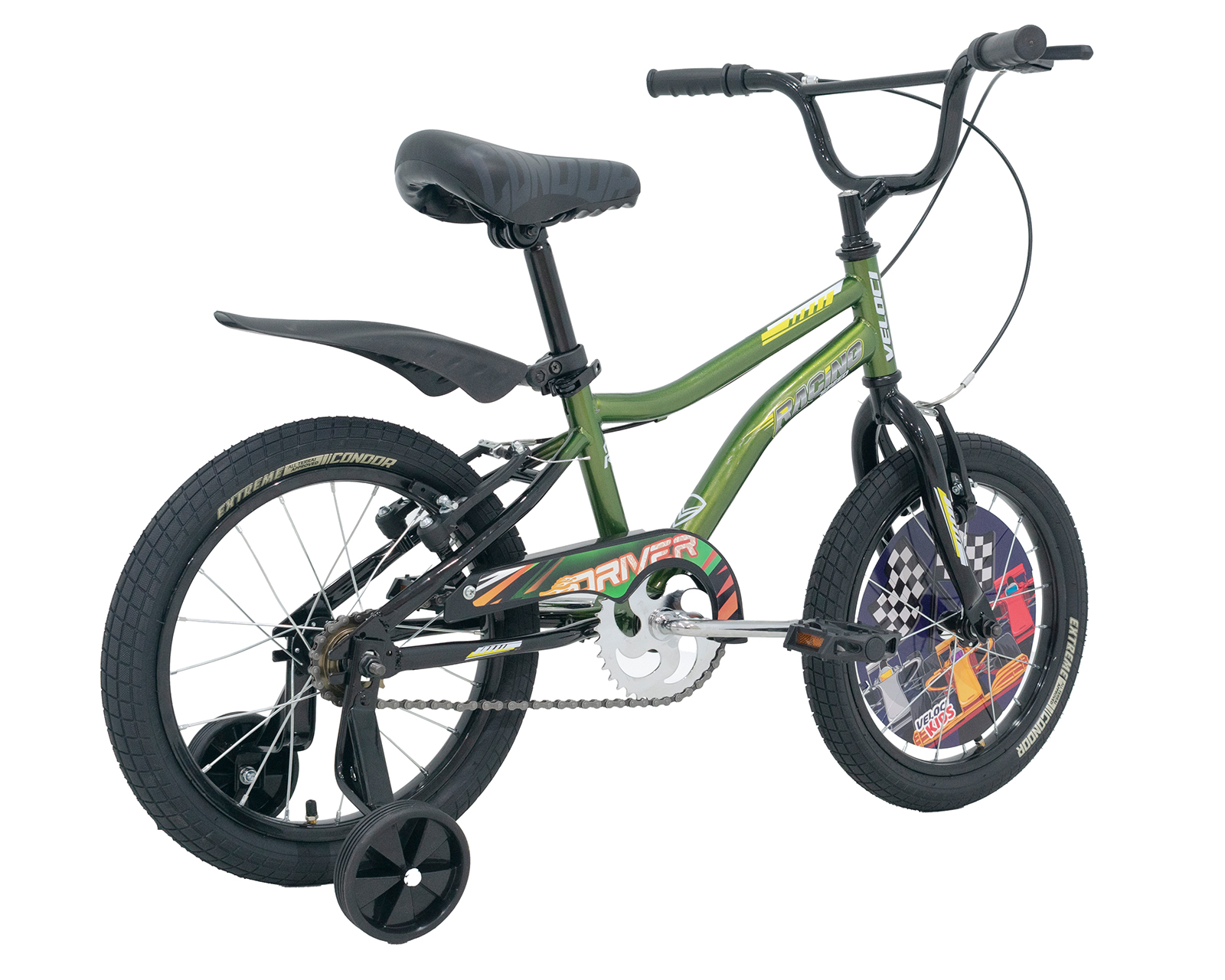 Foto 5 | Bicicleta Veloci Racing Rodada 16 Verde