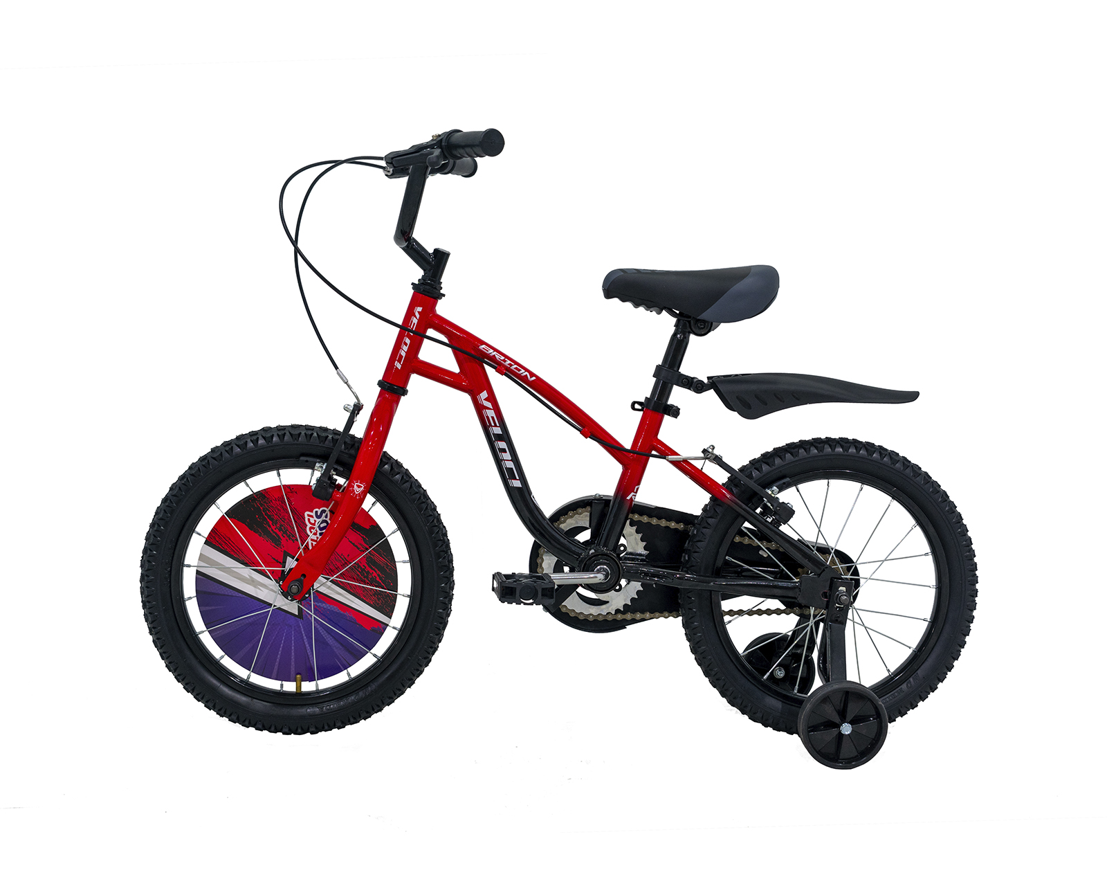 Foto 8 | Bicicleta Veloci Orion Rodada 16 Rojo