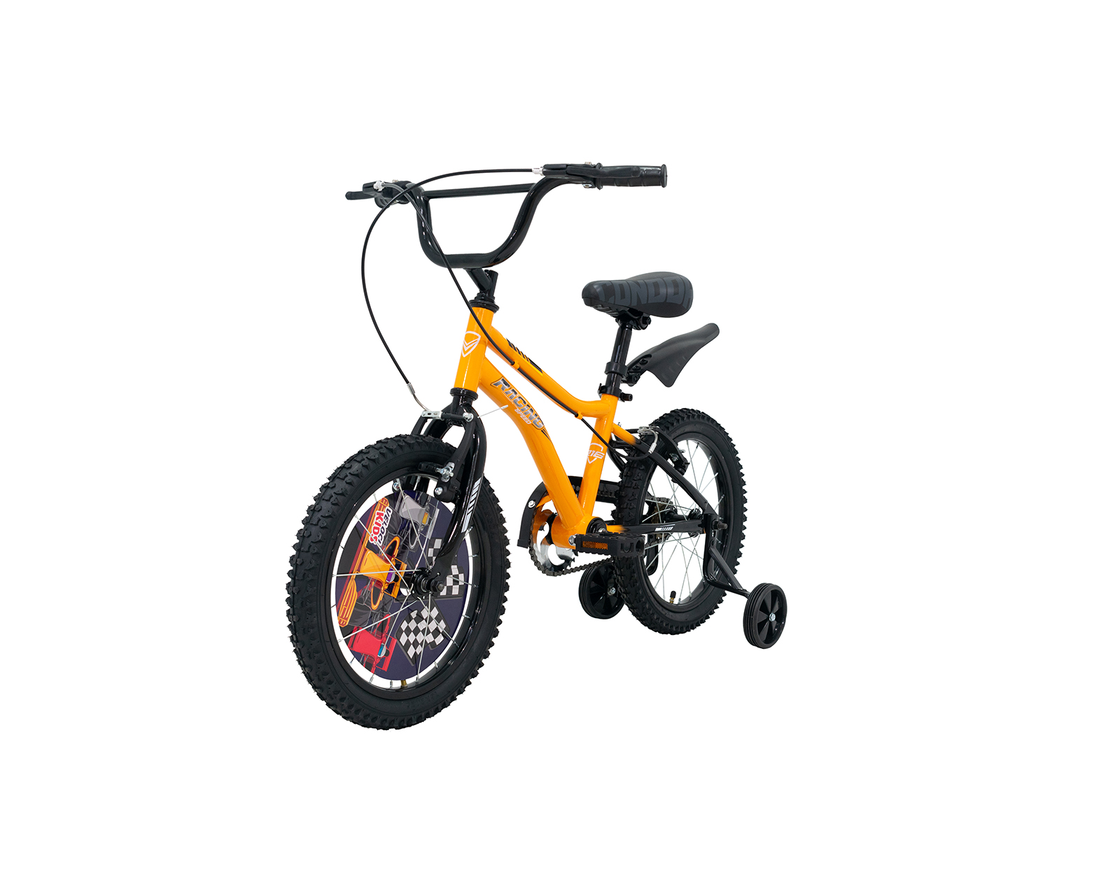 Foto 5 pulgar | Bicicleta Veloci Racing Rodada 16 Naranja