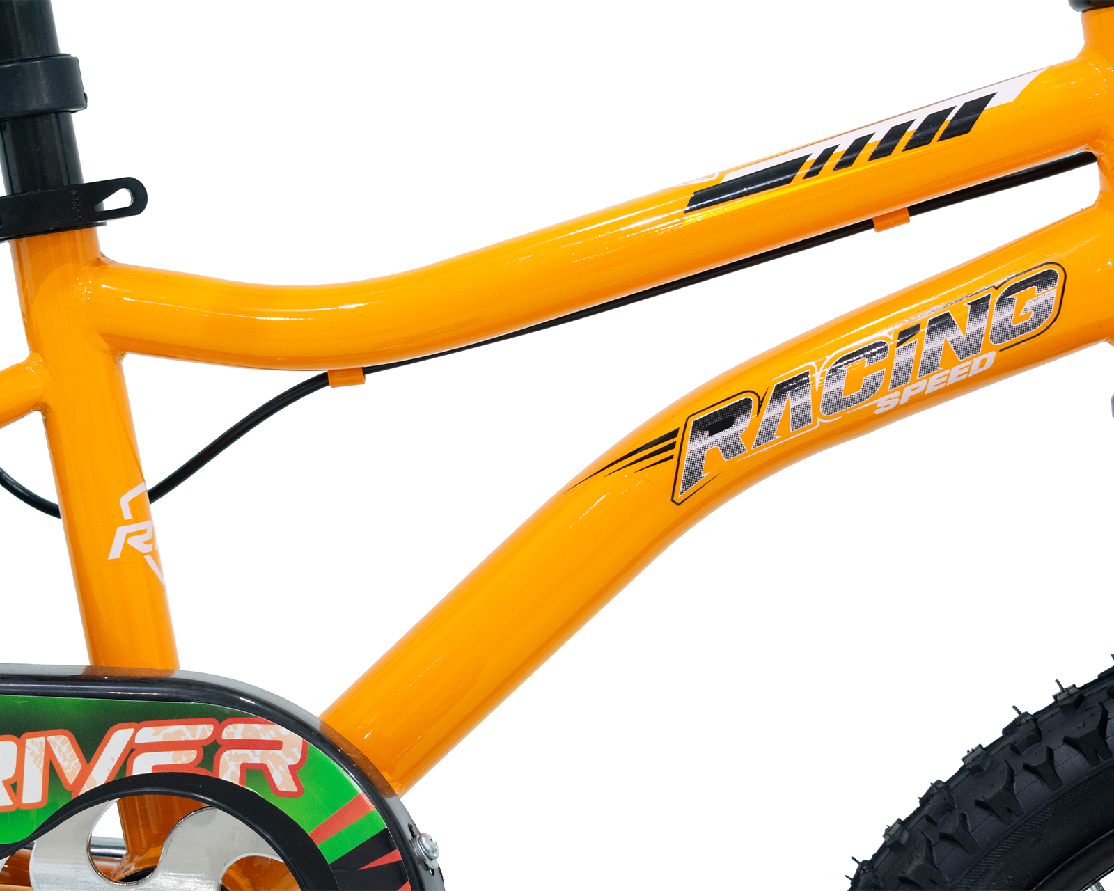 Foto 7 pulgar | Bicicleta Veloci Racing Rodada 16 Naranja