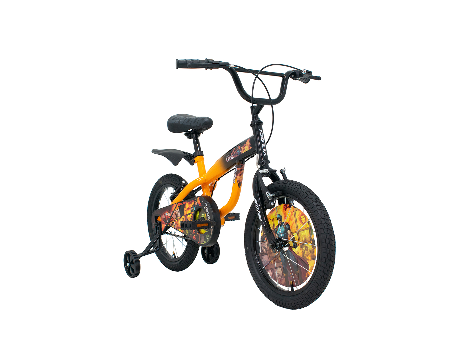 Foto 2 | Bicicleta Veloci Lithium Rodada 16 Naranja