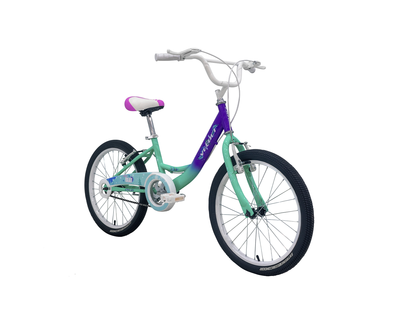 Foto 2 | Bicicleta Veloci Heart Beat Rodada 20 Morado