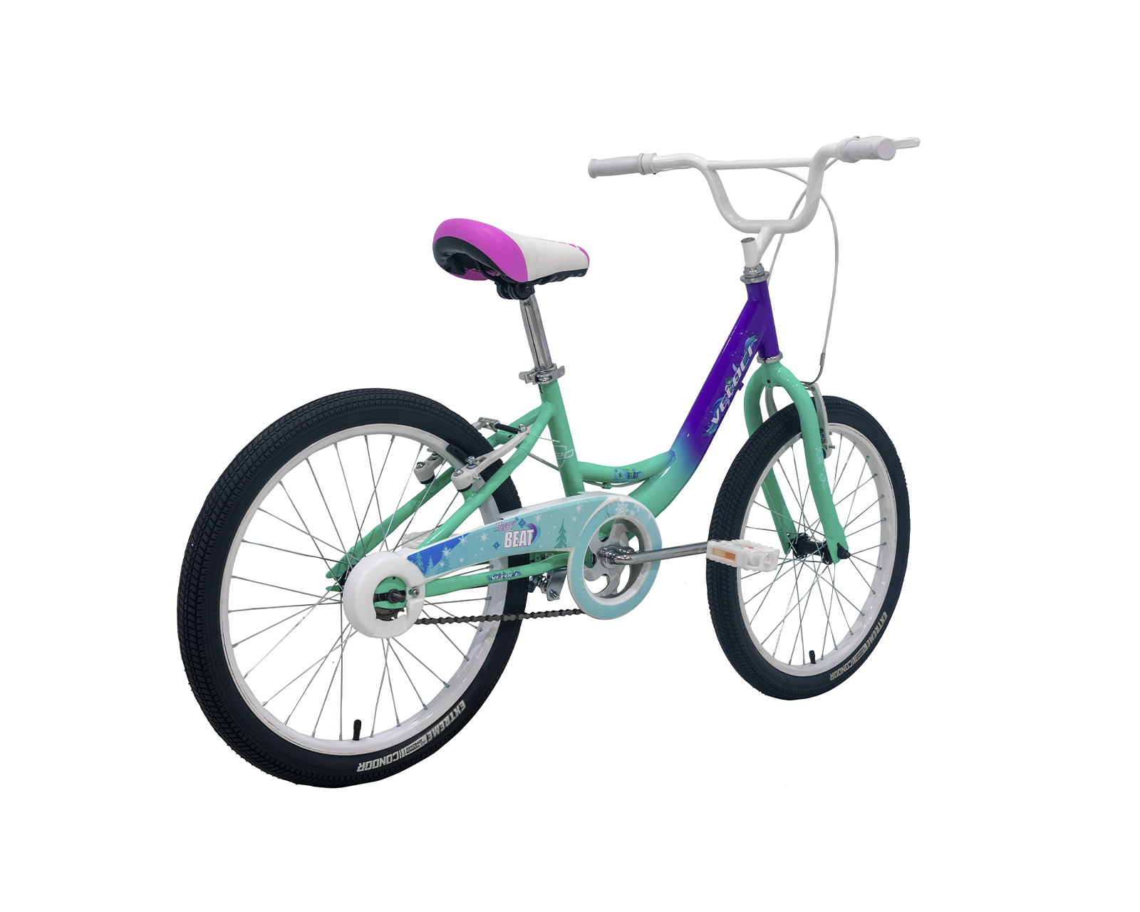 Foto 5 | Bicicleta Veloci Heart Beat Rodada 20 Morado