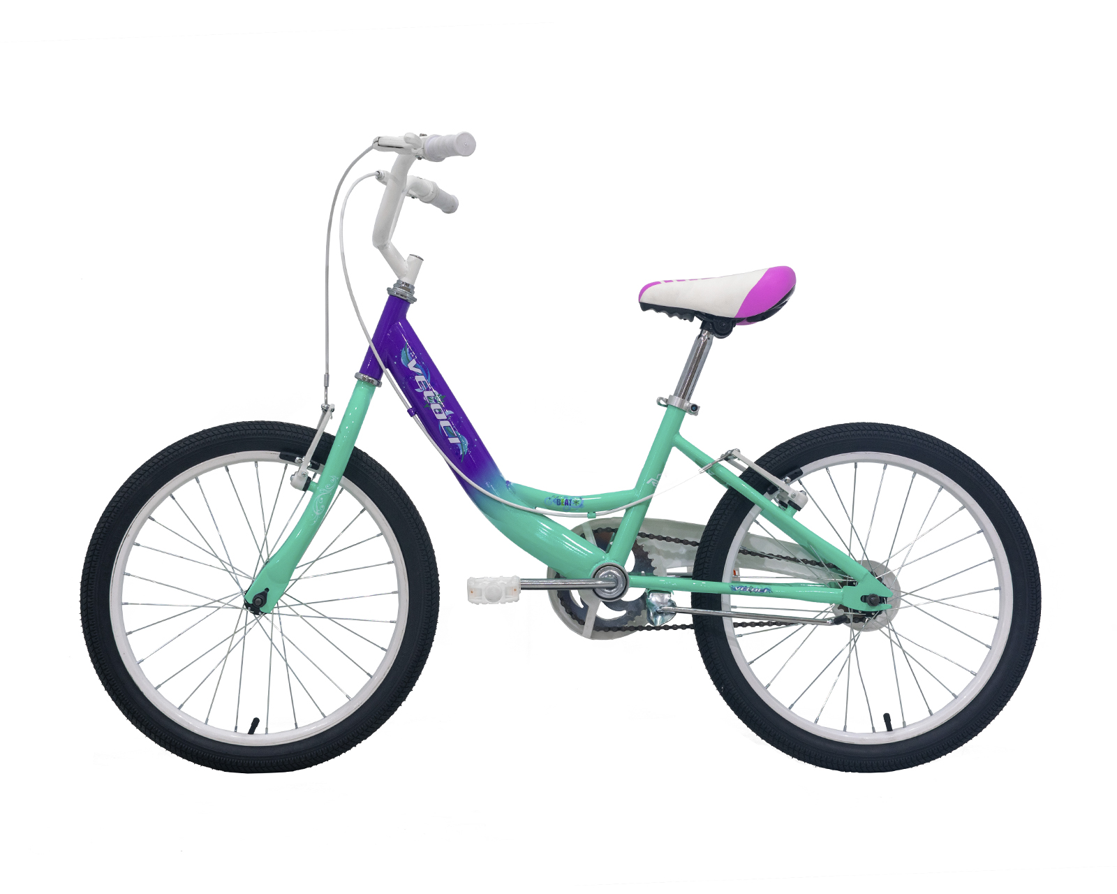 Foto 8 | Bicicleta Veloci Heart Beat Rodada 20 Morado