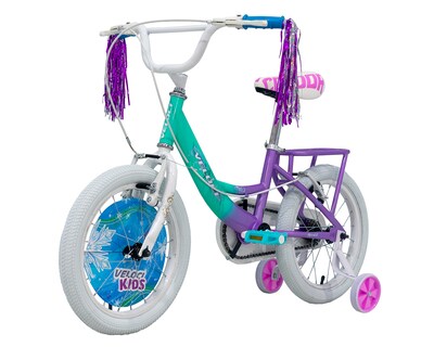 Foto 4 | Bicicleta Veloci Heart Beat Rodada 16 Turqueza