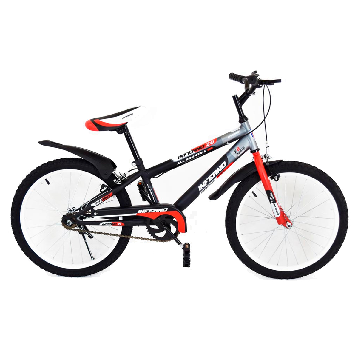 Bicicleta Unibike R20 Rojo Con Negro