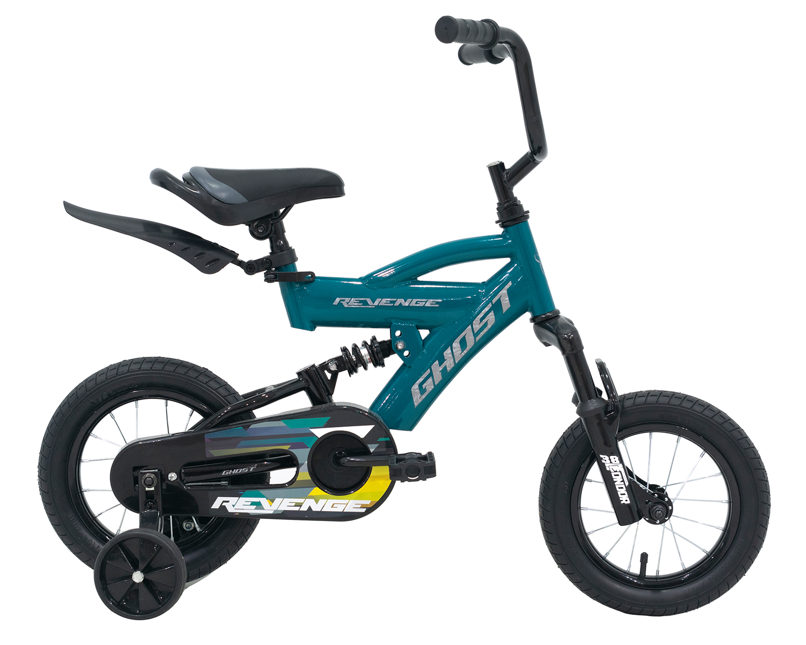 Foto 1 | Bicicleta Ghost Revenge Rodada 12 Verde Infaltil