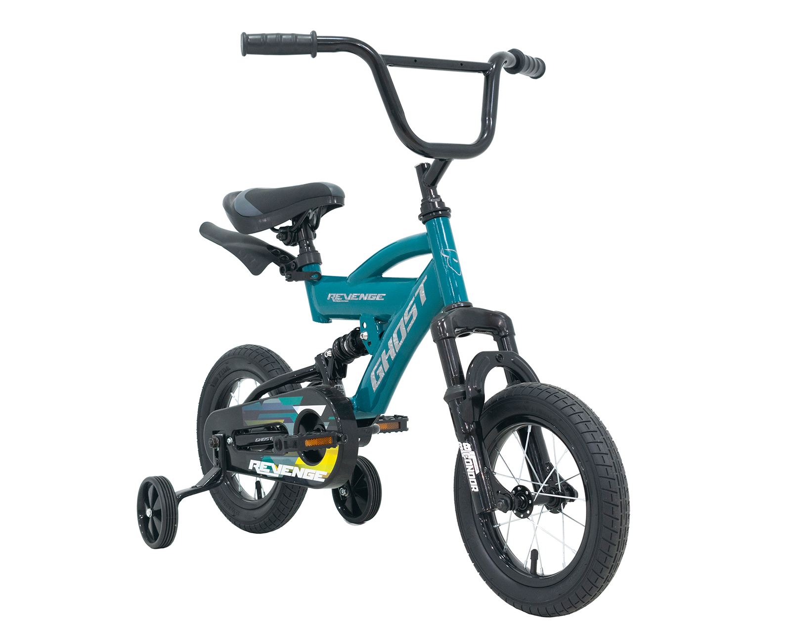 Foto 2 | Bicicleta Ghost Revenge Rodada 12 Verde Infaltil