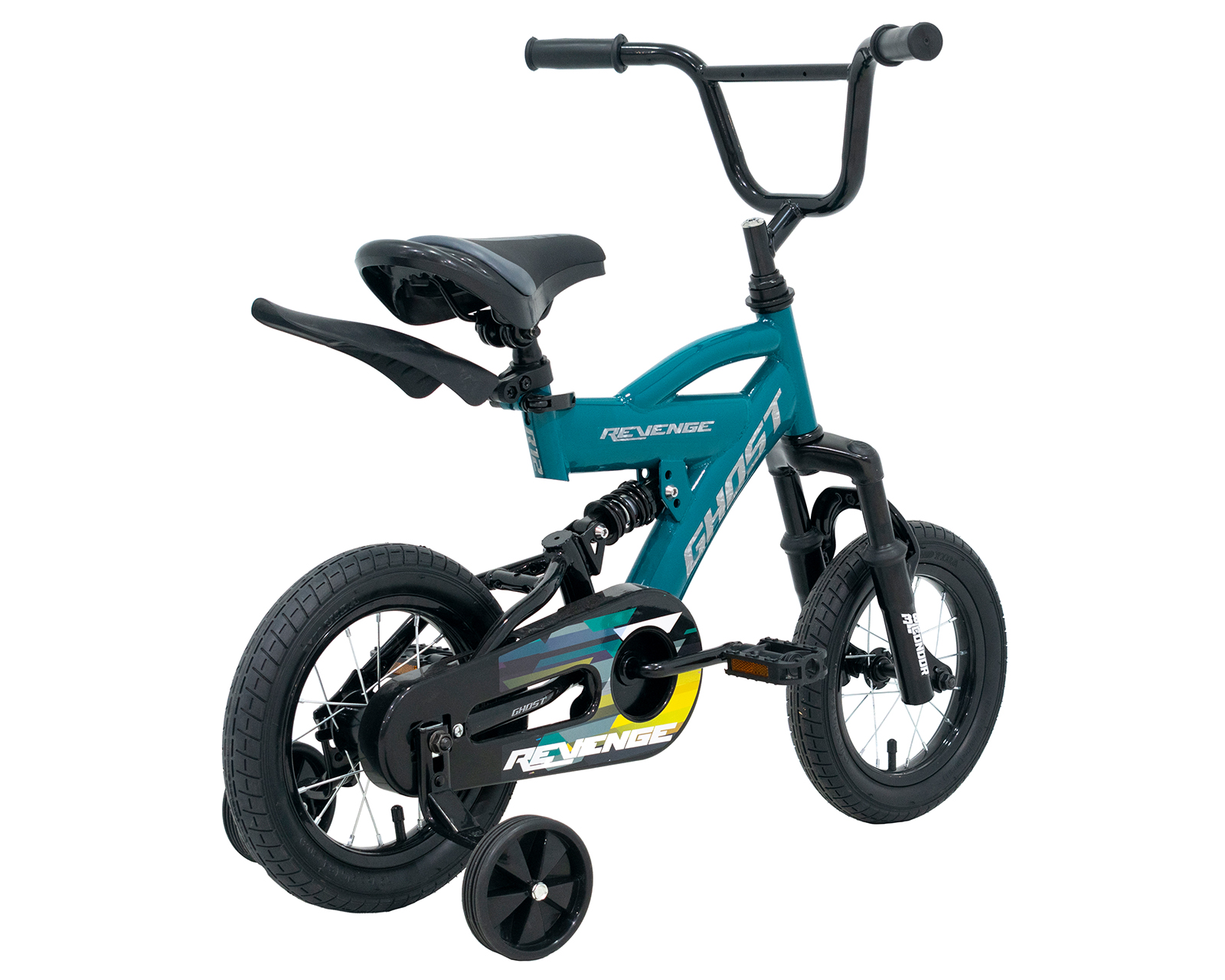 Foto 4 pulgar | Bicicleta Ghost Revenge Rodada 12 Verde Infaltil