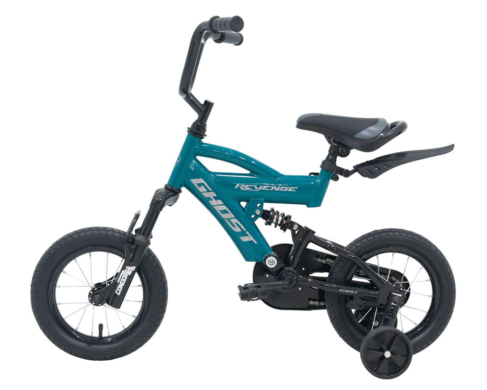 Foto 9 pulgar | Bicicleta Ghost Revenge Rodada 12 Verde Infaltil