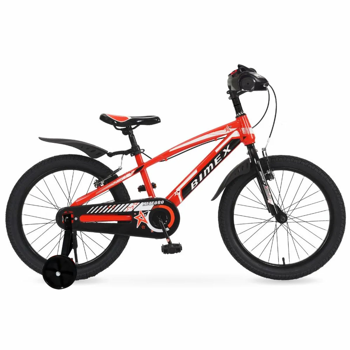 Foto 3 pulgar | Bicicleta Gosa R16 Meteoro con Luz y Sonido Roja