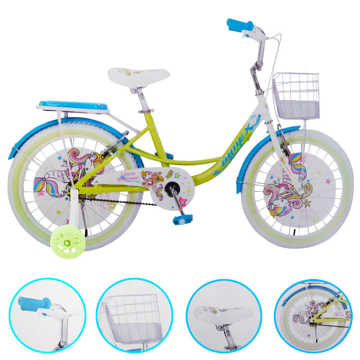 Foto 3 pulgar | Bicicleta Gosa R16 Princess Verde