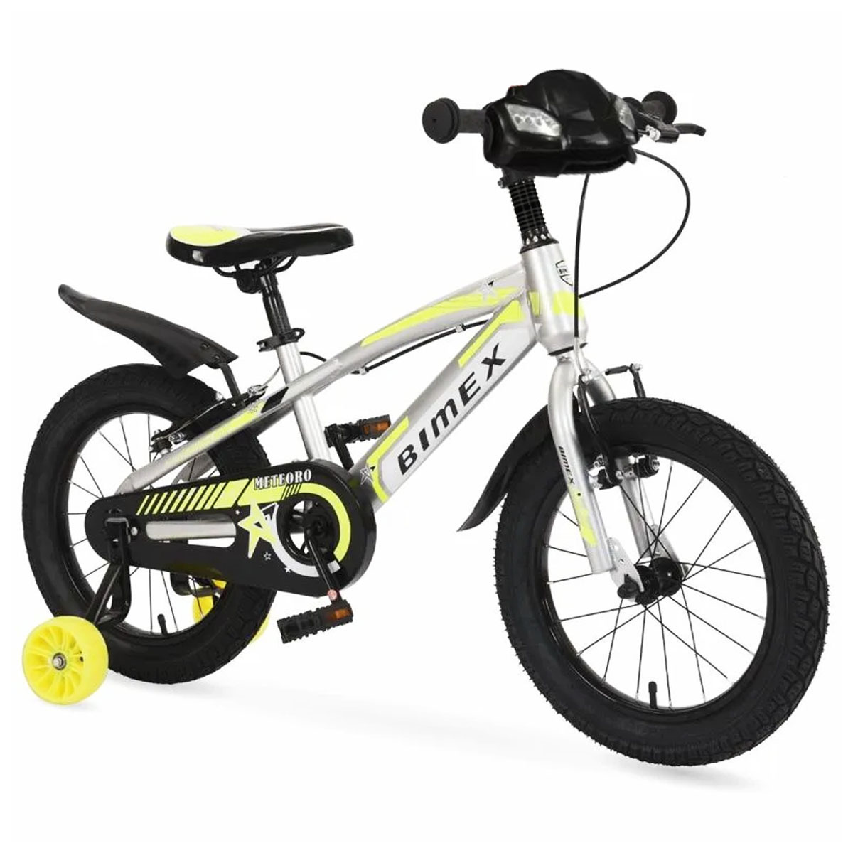 Bicicleta Gosa R12 Meteoro C/luz Y Sonido Gris