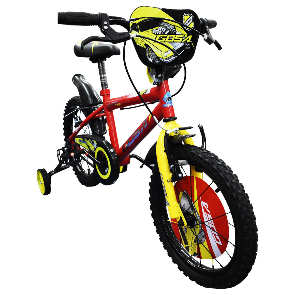 Bicicleta Gosa R16 Storm N Rojo