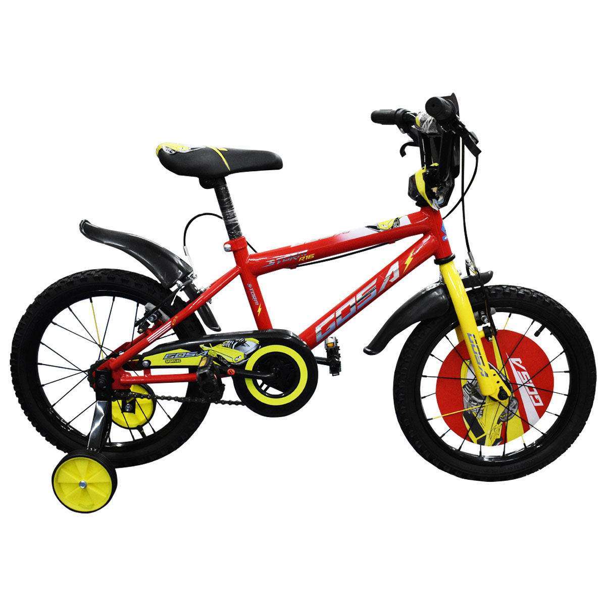 Foto 3 | Bicicleta Gosa R16 Storm N Rojo