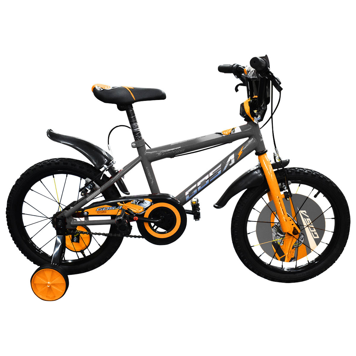 Foto 4 pulgar | Bicicleta Gosa R16 Storm N Naranja