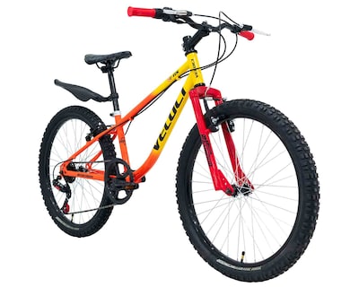 Foto 3 | Bicicleta Veloci Trx Rodada 24 Naranja