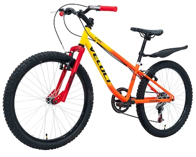 Foto 7 | Bicicleta Veloci Trx Rodada 24 Naranja