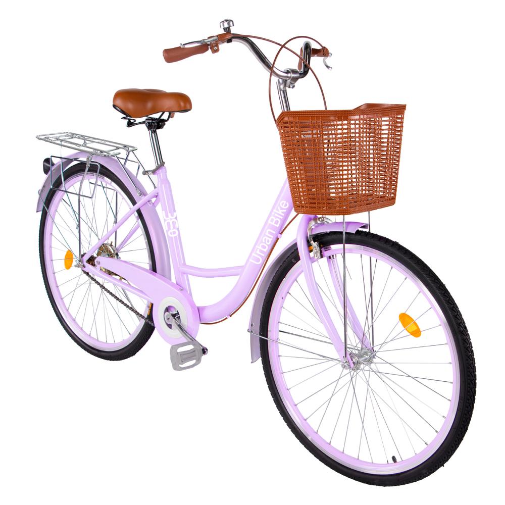 Foto 1 | Bicicleta Urbana De Paseo R26 Doble Freno Vintage Canastilla