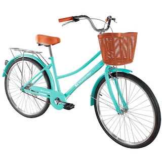 Foto 2 | Bicicleta Urbana Rodada 29 Bluelander Turquesa Con Canasta Para Bicicleta