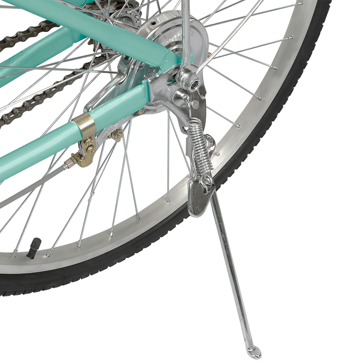 Foto 5 pulgar | Bicicleta Urbana Rodada 29 Bluelander Turquesa Con Canasta Para Bicicleta