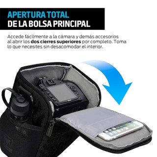 Foto 4 | Funda para Cámara Fotográfica Profesional Universal Redlemon 81210 color Gris