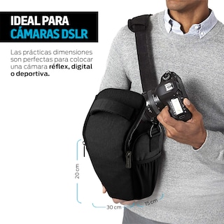 Foto 5 | Funda para Cámara Fotográfica Profesional Universal Redlemon 81210 color Gris