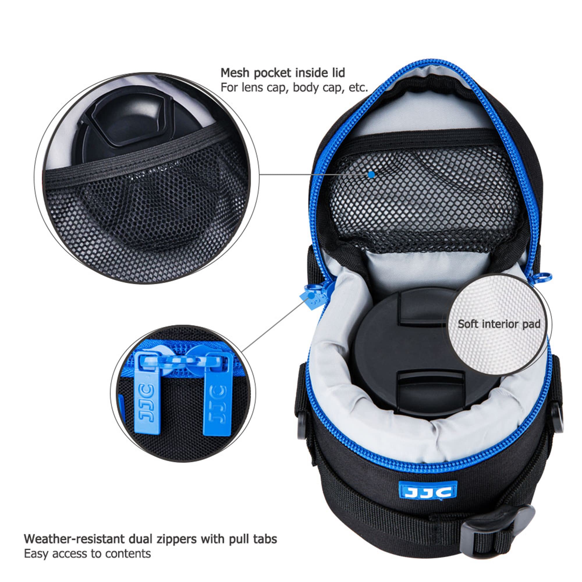Foto 4 pulgar | Funda Para Lentes De Cámara Jjc  Gruesa  Para Canon Rf-s 18-150 Mm - Venta Internacional.