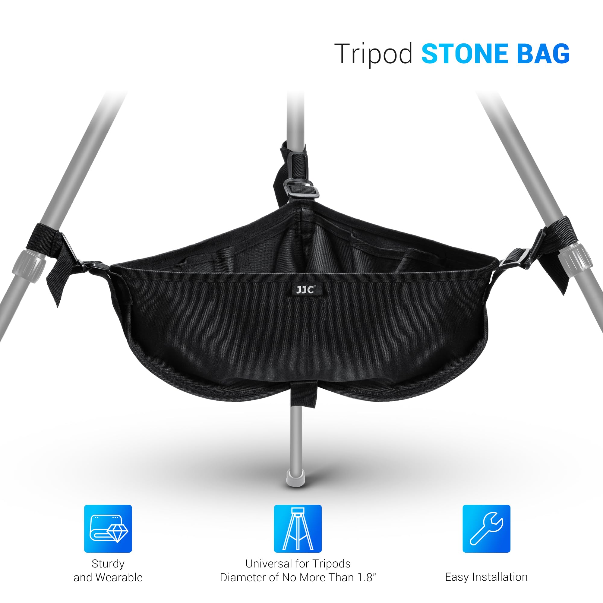 Foto 2 | Bolsa Con Forma De Trípode Jjc Tsb-m  Resistente  20 Kg De Capacidad - Venta Internacional.