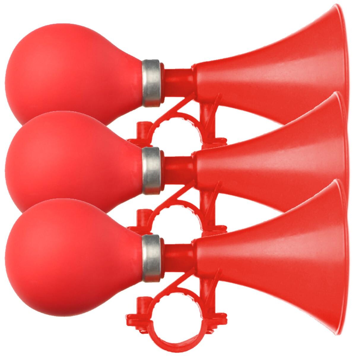 Claxon de Silicona Xtream Boom Mxnrd-003 Rojo 3 Piezas $398