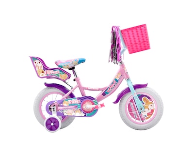 Foto 2 | Bicicleta Veloci Tutti Bunny Rodada 12 color Rosa