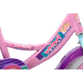 Foto 7 | Bicicleta Veloci Tutti Bunny Rodada 12 color Rosa