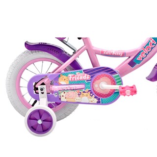 Foto 8 | Bicicleta Veloci Tutti Bunny Rodada 12 color Rosa