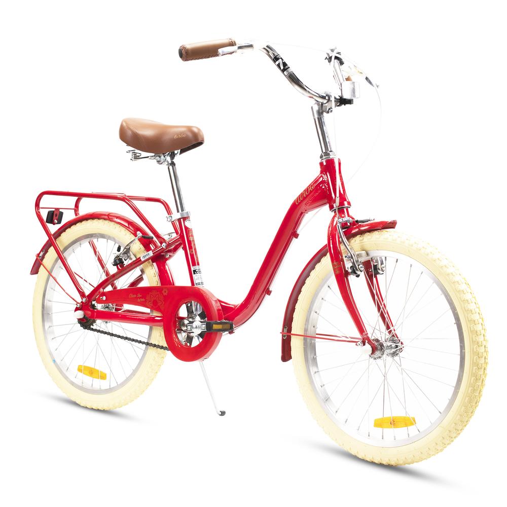 Bicicleta Infantil Turbo Bellísima R20 color Rojo