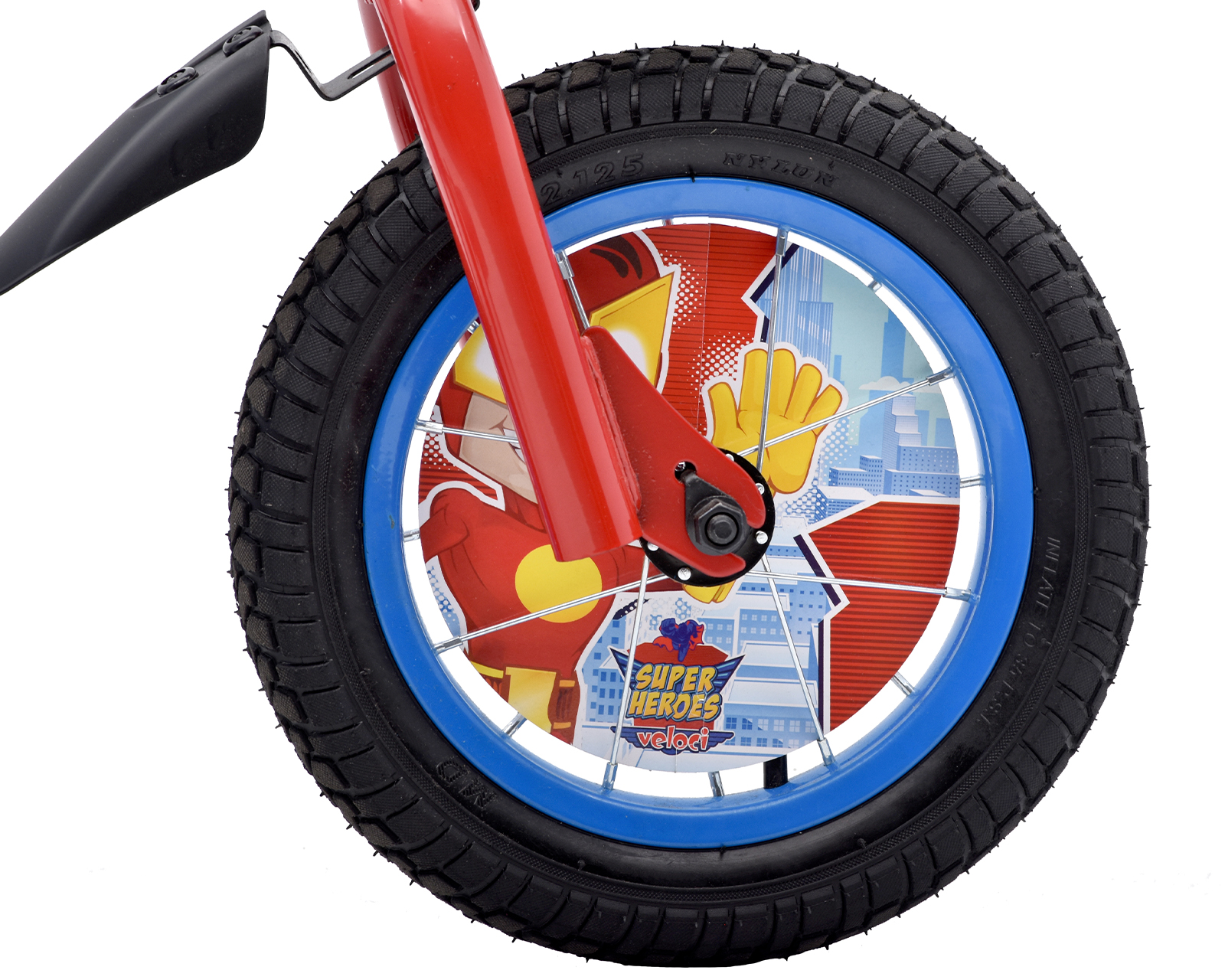 Foto 4 pulgar | Bicicleta Veloci Amazing Hero Rodada 12 Azul