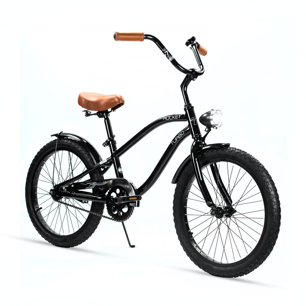 Bicicleta Urbana Turbo Rocket R20 color Negro