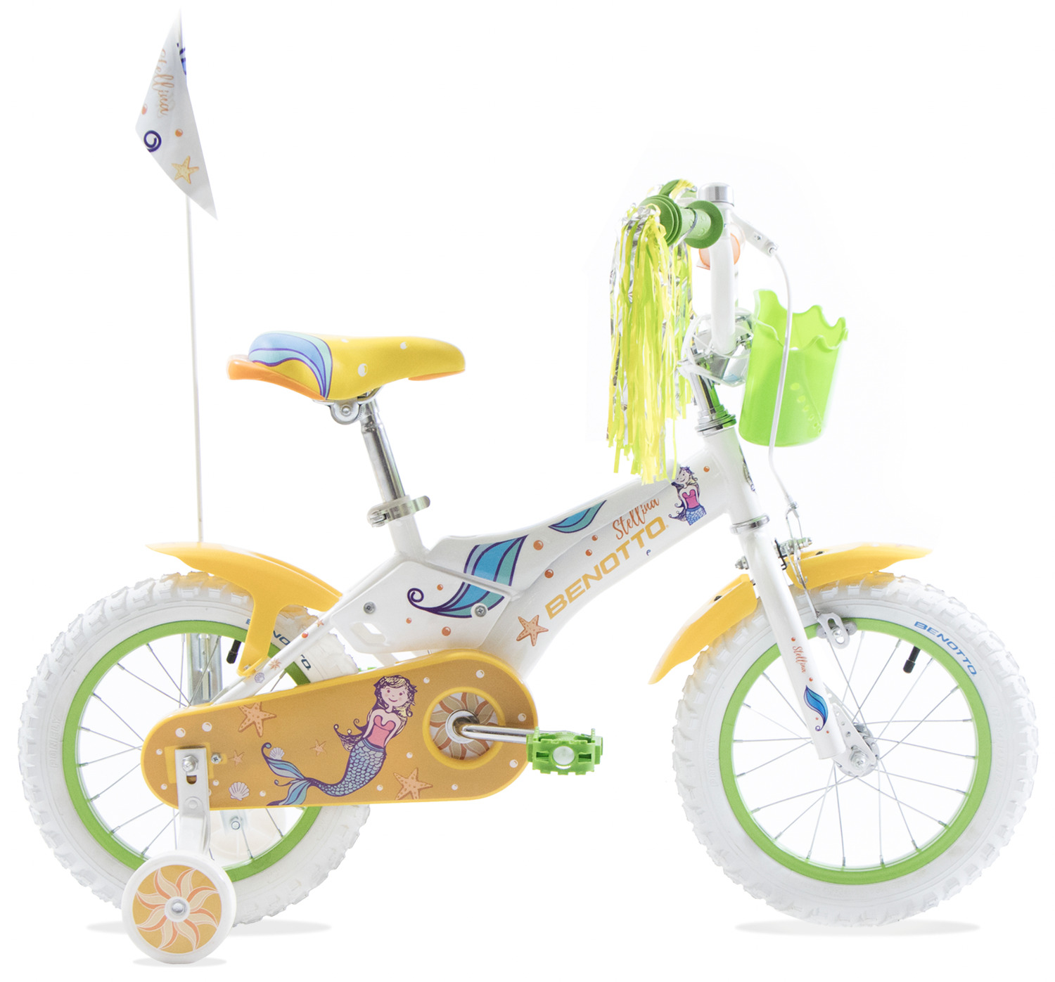 Foto 2 pulgar | Bicicleta Benotto Infantil Stellina R14