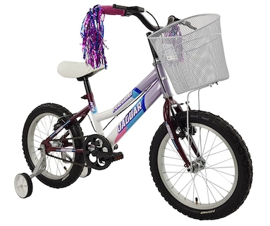 Foto 2 | Bicicleta Infantil Jaguar Peregrina Púrpura Rodada 16 Equipada con Canasta