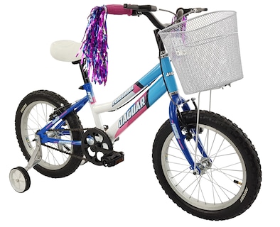 Foto 2 | Bicicleta Infantil Jaguar Peregrina Azul Rodada 16 Equipada con Canasta